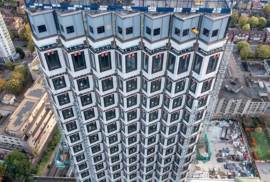 Incredible video shows stunning views from Croydon's tallest skyscraper | News & Insights | Vision