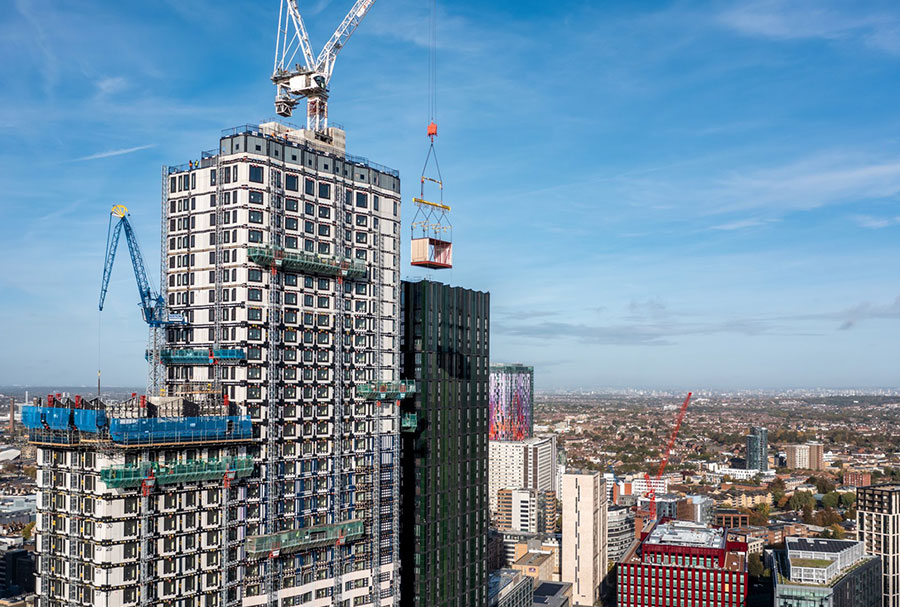 Incredible video shows stunning views from Croydon's tallest skyscraper | News & Insights | Vision